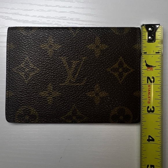 💎⭐️LOUIS VUITTON⭐️💎 Monogram Card Pass Card Case Holder {24453} - Picture 10 of 11